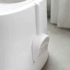 Hanamya Cat Front Entry Top Exit Cat Litter Box With Scoop, X-Large -Cat Supplies 677158 PT6. AC SS1800 V1680728860