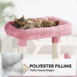 Yaheetech Multi-Level 63-in Plush Cat Tree -Cat Supplies 677222 PT3. AC SS1800 V1666042931