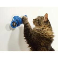 Pets Know Best Purrfect Spinner Cat Toy, Blue -Cat Supplies 691606 PT3. AC SS1800 V1667518876