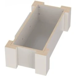 GrooveThis Woodshop Personalized Cat Feeder Station, 2-cup -Cat Supplies 697438 PT3. AC SS1800 V1668457889