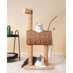 ZEZE Giraffe Tree With Tunnel & Scratcher Cat Furniture, Large 12 ZEZE Giraffe Tree With Tunnel & Scratcher Cat Furniture, Large -Cat Supplies 700534 PT5. AC SS1800 V1668024103