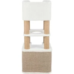 TRIXIE Lucano Cat Tree, Cream/Taupe -Cat Supplies 701598 PT4. AC SS1800 V1668547815