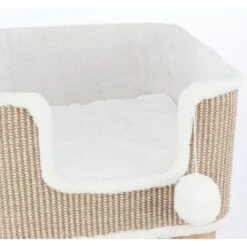 TRIXIE Lucano Cat Tree, Cream/Taupe -Cat Supplies 701598 PT5. AC SS1800 V1668551295