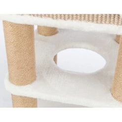 TRIXIE Lucano Cat Tree, Cream/Taupe -Cat Supplies 701598 PT6. AC SS1800 V1668544964