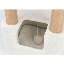 TRIXIE Lucano Cat Tree, Cream/Taupe -Cat Supplies 701598 PT7. AC SS1800 V1668548259