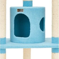 Armarkat 66-in Faux Fleece Cat Tree & Condo -Cat Supplies 70204 PT4. AC SS1800 V1582739484