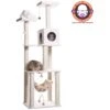 Armarkat 73-in Faux Fleece Cat Tree & Condo