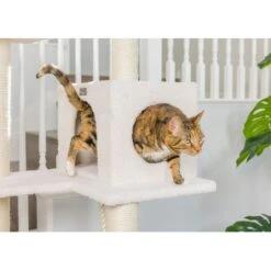 Armarkat 73-in Faux Fleece Cat Tree & Condo -Cat Supplies 70208 PT3. AC SS1800 V1582739175