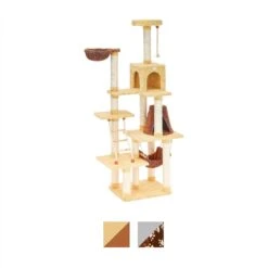 Armarkat 78-in Faux Fur Cat Tree & Condo -Cat Supplies 70226 PT8. AC SS1800 V1582739745