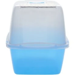 Van Ness Translucent Enclosed Cat Litter Pan -Cat Supplies 70455 PT4. AC SS1800 V1536765011