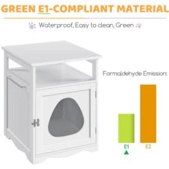 Yaheetech Box Furniture With Open Shelf Cat Litter Box -Cat Supplies 705174 PT5. AC SS1800 V1687370136