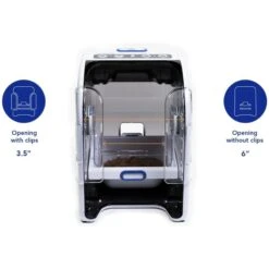 Closer Pets MiBowl Microchip Dog & Cat Feeder, White & Black -Cat Supplies 710014 PT4. AC SS1800 V1668186884