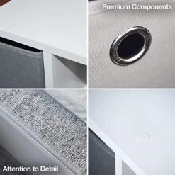 PetFusion Hybrid Cat Bookshelf & 3 Perches, White 9 PetFusion Hybrid Cat Bookshelf & 3 Perches, White -Cat Supplies 710246 PT3. AC SS1800 V1671733250