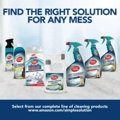 Simple Solution Extreme Cat Stain & Odor Remover -Cat Supplies 71105 PT6. AC SS1800 V1588188056