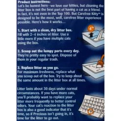 Premium Choice Carefree Fresh Scented Clumping Clay Cat Litter -Cat Supplies 71916 PT6. AC SS1800 V1526415503