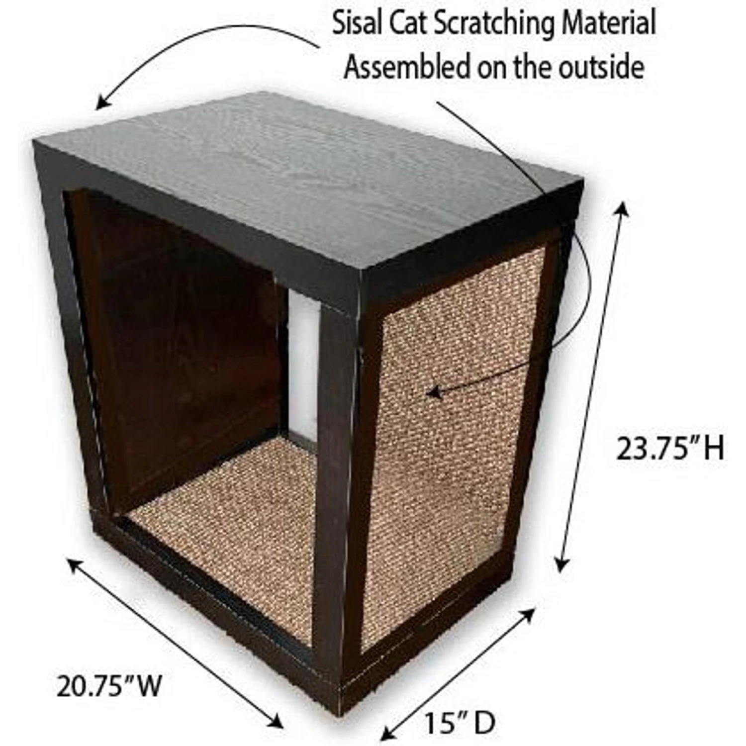 Designer Pet Products Bailey Cat Scratcher End Table 7 Designer Pet Products Bailey Cat Scratcher End Table - Image 7