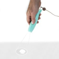 Penn-Plax Retractable Wand With Dragonfly Toy, Metal Bell, & LED Mouse Light Cat Teaser -Cat Supplies 729991 PT6. AC SS1800 V1670265512