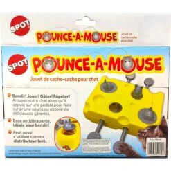 Ethical Pet Pounce A Mouse Treat Dispensing Cat Toy, Yellow 8 Ethical Pet Pounce A Mouse Treat Dispensing Cat Toy, Yellow -Cat Supplies 736558 PT3. AC SS1800 V1683657547