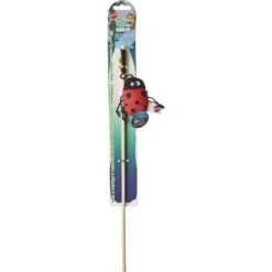 Ethical Pet Love The Earth Insect Teaser Wand Cat Toy With Catnip, Assorted -Cat Supplies 736606 PT3. AC SS1800 V1683300874
