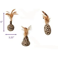 Ethical Pet Chunky Cat Chew Toy With Catnip, Assorted -Cat Supplies 736726 PT6. AC SS1800 V1683815170