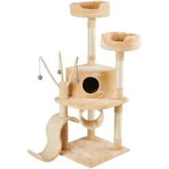 Go Pet Club 55-in Slide Cat Tree -Cat Supplies 74037 PT1. AC SS1800 V1569621033