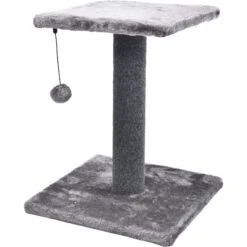 Cat Craft 2 Tier Plush Pedestal Cat Scratching Post & Platform Lounge With Hanging Cat Toy, Grey 13 Cat Craft 2 Tier Plush Pedestal Cat Scratching Post & Platform Lounge With Hanging Cat Toy, Grey -Cat Supplies 744686 PT6. AC SS1800 V1689975244