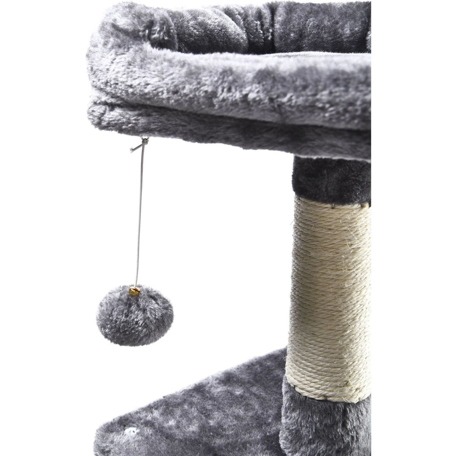 Cat Craft 7 Level Plush & Sisal Cat Activity Cat Tree Habitat, Gray, X-Large 7 Cat Craft 7 Level Plush & Sisal Cat Activity Cat Tree Habitat, Gray, X-Large - Image 7