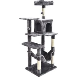 Cat Craft 7 Level Plush & Sisal Cat Activity Cat Tree Habitat, Gray, X-Large 15 Cat Craft 7 Level Plush & Sisal Cat Activity Cat Tree Habitat, Gray, X-Large -Cat Supplies 744734 PT7. AC SS1800 V1689974484