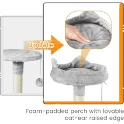 Yaheetech 70.5-inch Multi Level Sisal Cat Tree -Cat Supplies 746934 PT5. AC SS1800 V1671647268