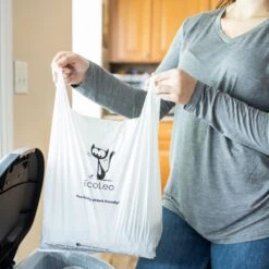 EcoLeo Compostabe Litter Scoop Cat Waste Bags -Cat Supplies 751454 PT5. AC SS1800 V1674572860