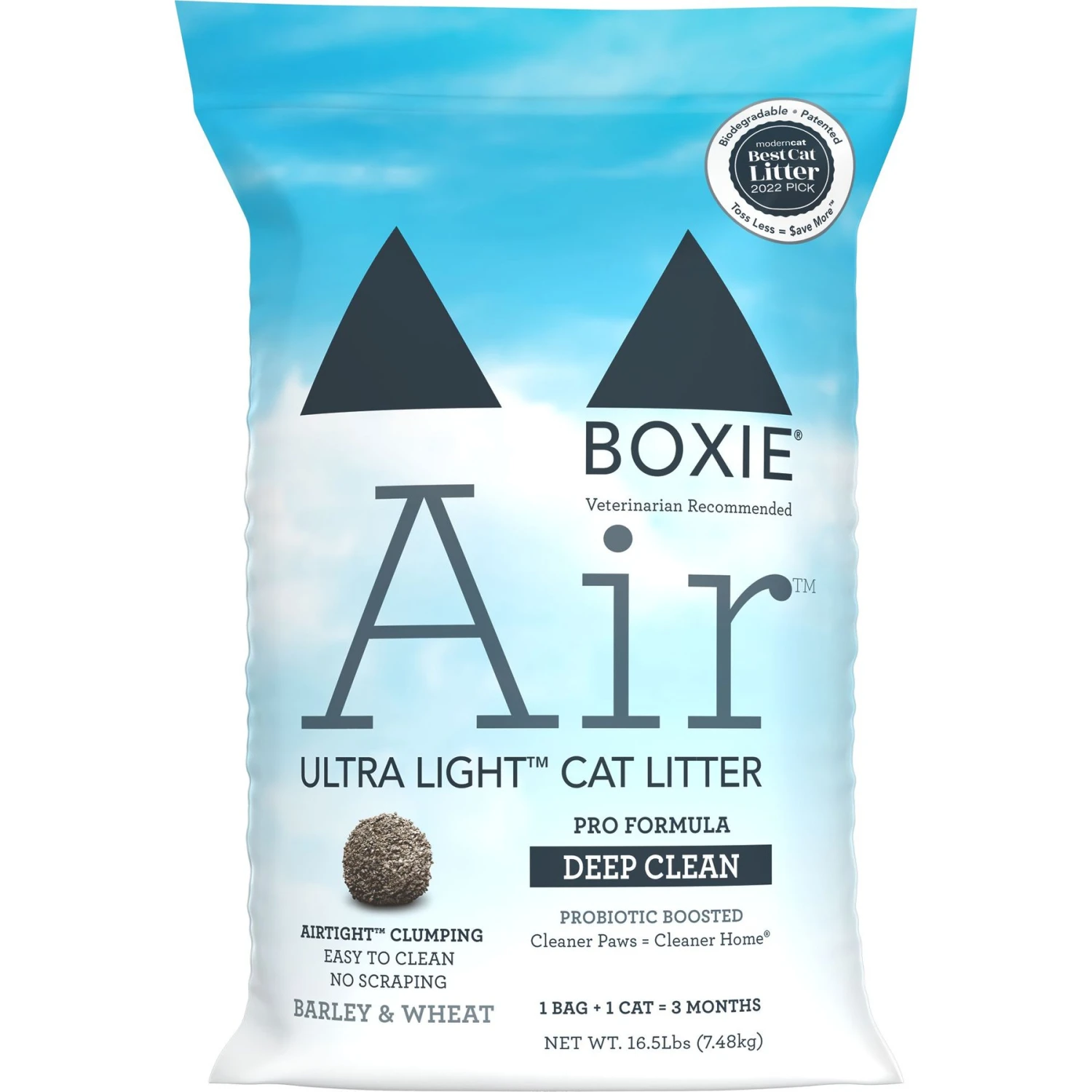 Boxiecat Air Lightweight Deep Clean Probiotic Unscented Clumping Cat Litter 1 Boxiecat Air Lightweight Deep Clean Probiotic Unscented Clumping Cat Litter