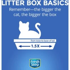 Fresh Step Fresh Scented Non-Clumping Crystal Cat Litter -Cat Supplies 75545 PT2. AC SS1800 V1694463361