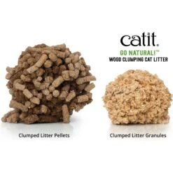 Catit Go Natural Wood Clumping Cat Litter, 6.4-lb Bag -Cat Supplies 756086 PT3. AC SS1800 V1673625870