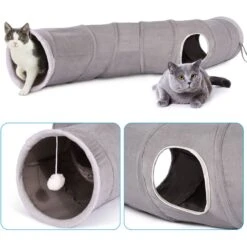 Ownpets S Shape Tunnel Cat Toy -Cat Supplies 759126 PT4. AC SS1800 V1674512017