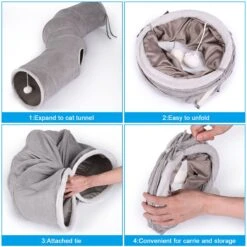 Ownpets S Shape Tunnel Cat Toy -Cat Supplies 759126 PT5. AC SS1800 V1674512022