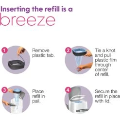 Litter Genie Jumbo Refill -Cat Supplies 768326 PT8. AC SS1800 V1684608323