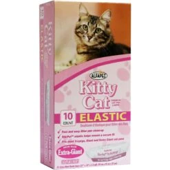 Alfa Pet Kitty Cat Elastic Litter Box Liners- Extra Giant, 10 Count