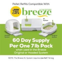 Tidy Cats Breeze Cat Litter Pellets Refill 12 Tidy Cats Breeze Cat Litter Pellets Refill -Cat Supplies 78108 PT3. AC SS1800 V1700157465