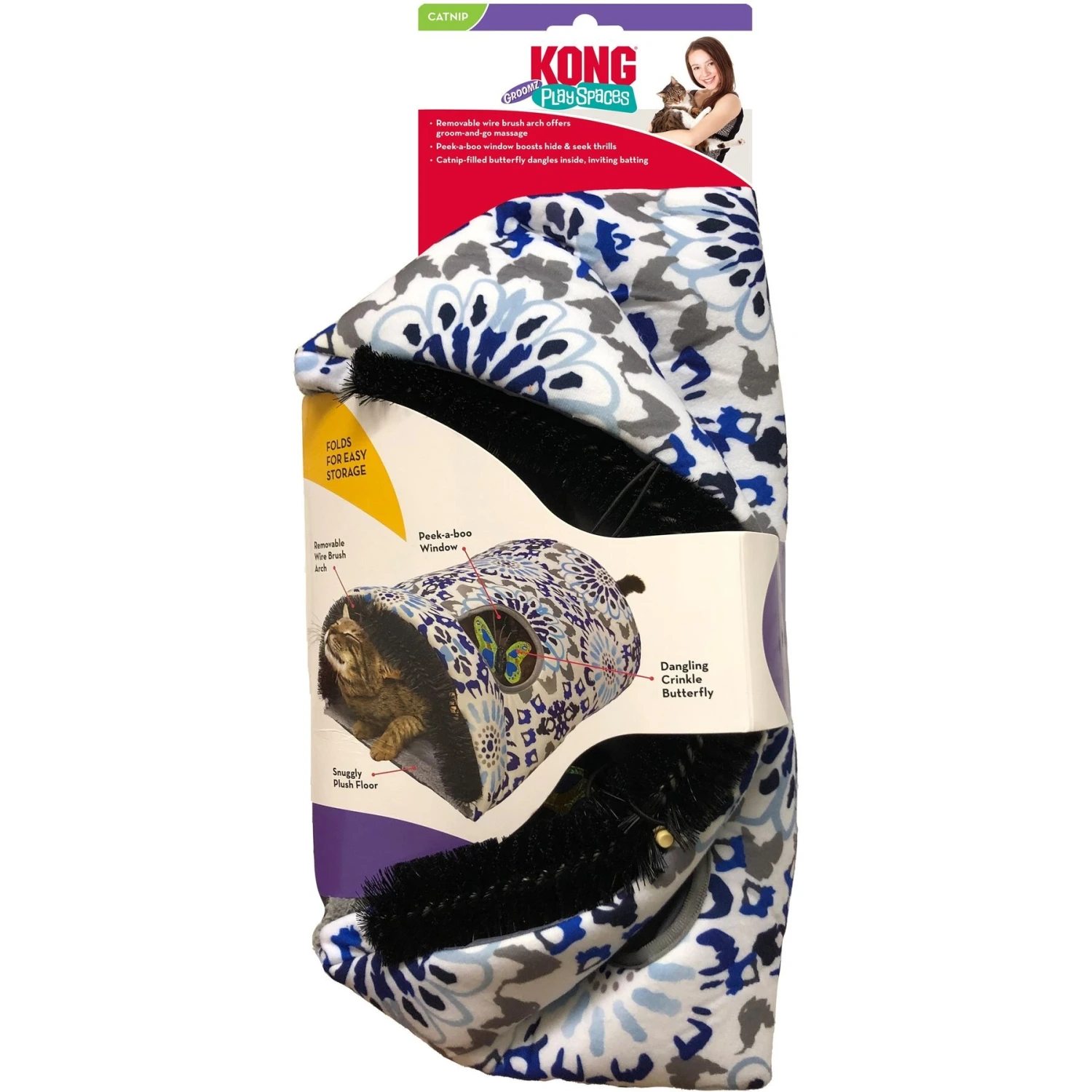 KONG Play Spaces Groomz Cat Toy 3 KONG Play Spaces Groomz Cat Toy - Image 3