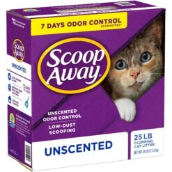 Scoop Away Unscented Clumping Clay Cat Litter -Cat Supplies 80311 PT6. AC SS1800 V1694457277