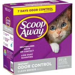 Scoop Away Clean Breeze Scented Clumping Clay Cat Litter 14 Scoop Away Clean Breeze Scented Clumping Clay Cat Litter -Cat Supplies 80313 PT6. AC SS1800 V1694455090