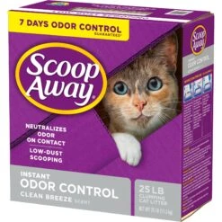 Scoop Away Clean Breeze Scented Clumping Clay Cat Litter 15 Scoop Away Clean Breeze Scented Clumping Clay Cat Litter -Cat Supplies 80313 PT8. AC SS1800 V1663967754