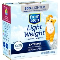 Fresh Step Lightweight Febreze Scented Clumping Clay Cat Litter -Cat Supplies 80336 PT6. AC SS1800 V1694463425
