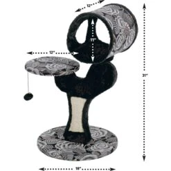 MidWest Feline Nuvo Salvador 30.75-in Faux Fur Cat Tree -Cat Supplies 80338 PT2. AC SS1800 V1505343580