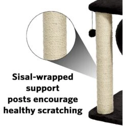 MidWest Feline Nuvo Escapade 40.25-in Faux Fur Cat Tree -Cat Supplies 80346 PT6. AC SS1800 V1500319235
