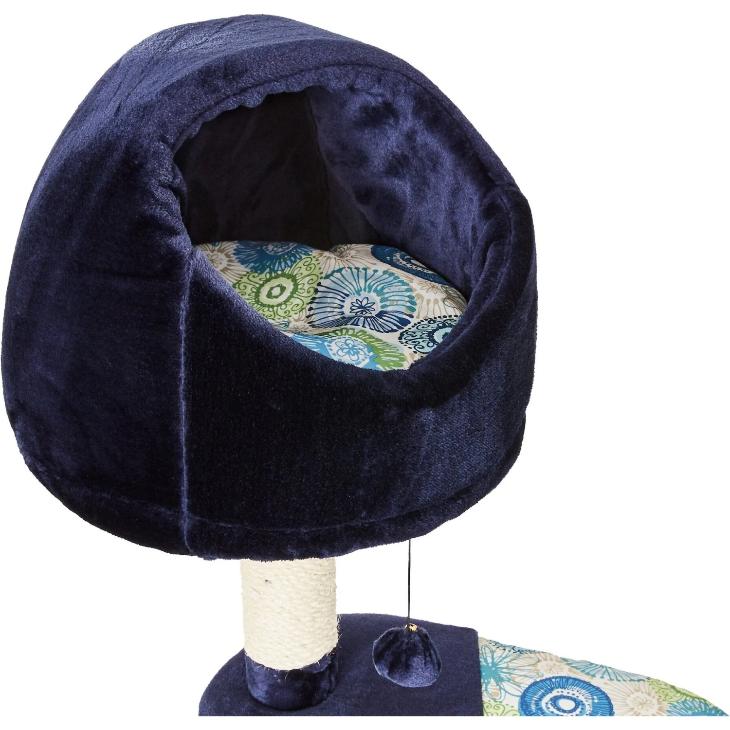 MidWest Feline Nuvo Resort 60-in Faux Fur Cat Tree 6 MidWest Feline Nuvo Resort 60-in Faux Fur Cat Tree - Image 6