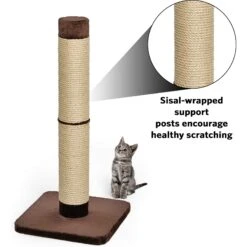 MidWest Feline Nuvo Grand Forte 41-in Cat Scratching Post -Cat Supplies 80356 PT4. AC SS1800 V1545174827