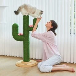 VETRESKA Oasis Cactus 41-in Cat Tree -Cat Supplies 805118 PT4. AC SS1800 V1680527786