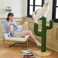 VETRESKA Oasis Cactus 41-in Cat Tree -Cat Supplies 805118 PT6. AC SS1800 V1680527727
