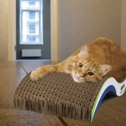 Van Ness Scratch 'N Relax Cat Scratcher Toy With Catnip -Cat Supplies 81561 PT2. AC SS1800 V1628661680